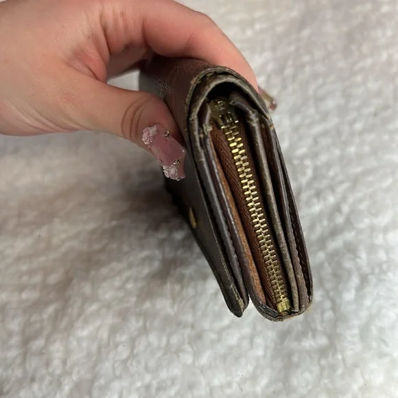 Authentic Louis Vuitton Monogram Porte Monnaie Billets Tresor Trifold Wallet - Picture 4 of 16